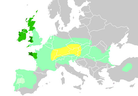 Celtic Nations Map